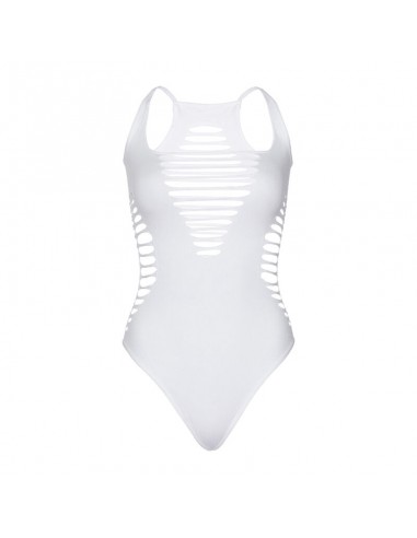 LEG AVENUE BODY TANGA RACERBACK TALLA UNICA BLANCO