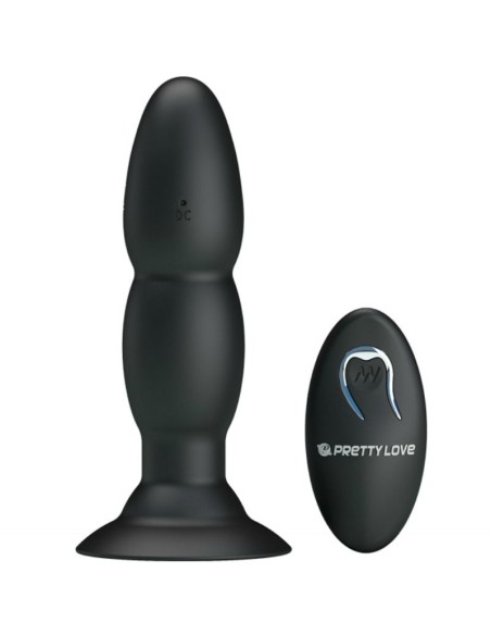 PRETTY LOVE PLUG VIBRADOR Y ROTACIoN POR CONTROL REMOTO