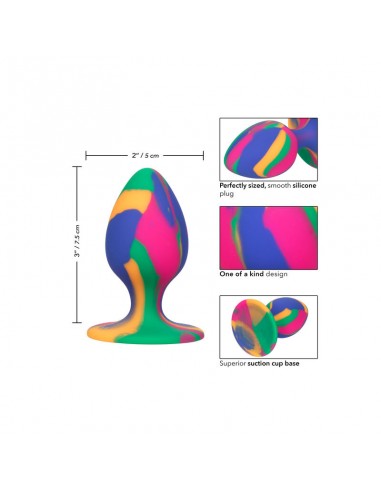 CALEX CHEEKY MEDIUM TIE DYE PLUG ANAL