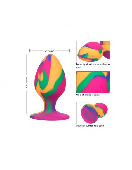 CALEX CHEEKY LARGE TIE DYE PLUG ANAL