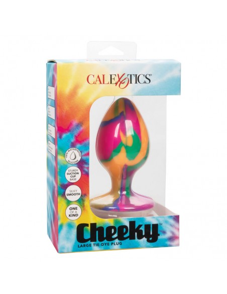 CALEX CHEEKY LARGE TIE DYE PLUG ANAL