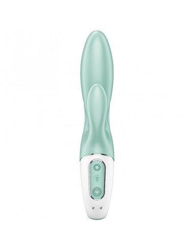 SATISFYER AIR PUMP BUNNY 5 VIBRADOR RABBIT INFLABLE VERDE