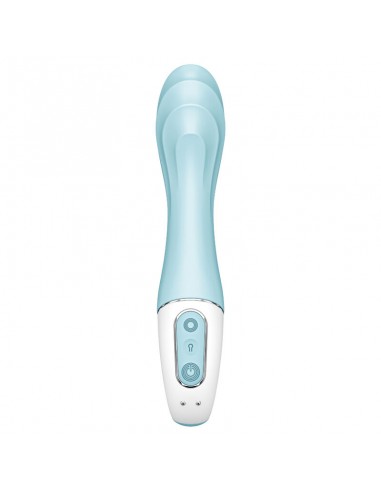SATISFYER AIR PUMP VIBRATOR 5 VIBRADOR PUNTO G INFLABLE AZUL