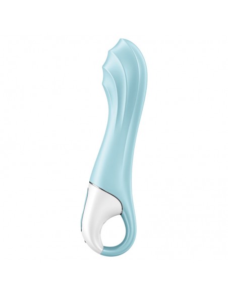 SATISFYER AIR PUMP VIBRATOR 5 VIBRADOR PUNTO G INFLABLE AZUL