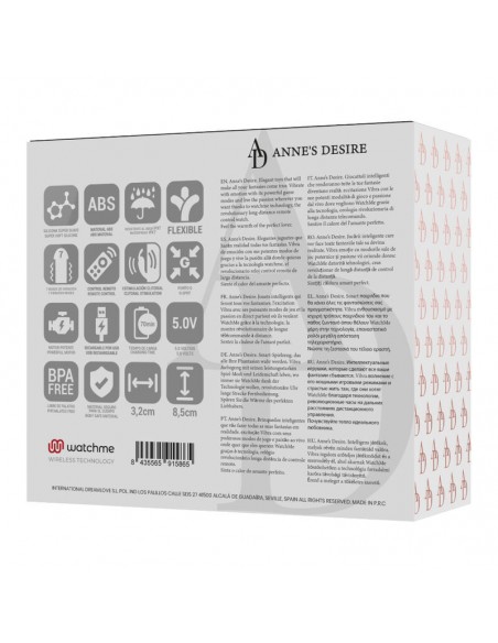 ANNE S DESIRE DUAL PLEASURE TECNOLOGiA WATCHME NEGRO GOLD ANNE S DESIRE DUAL PLEASURE TECNOLOGiA WATCHME NEGRO GOLD
