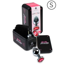 SECRETPLAY PLUG ANAL ALUMINIO FUCSIA 7CM 2