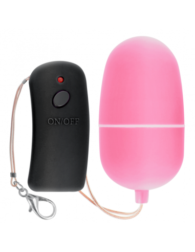 ONLINE HUEVO VIBRADOR CON MANDO CONTROL REMOTO ROSA