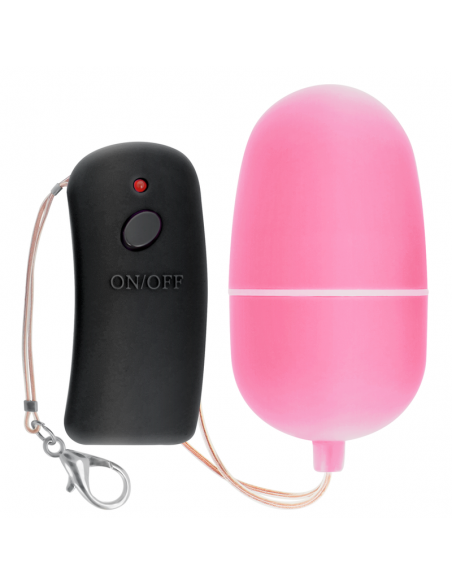 ONLINE HUEVO VIBRADOR CON MANDO CONTROL REMOTO ROSA