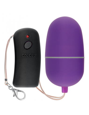 ONLINE HUEVO VIBRADOR CON MANDO CONTROL REMOTO LILA
