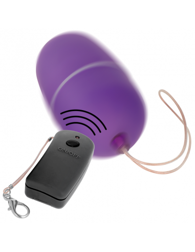 ONLINE HUEVO VIBRADOR CON MANDO CONTROL REMOTO LILA