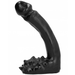 ALL BLACK DILDO REALISTICO 19CM 2