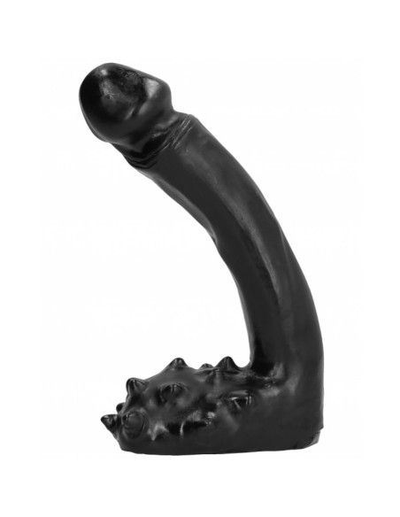 ALL BLACK DILDO REALISTICO 19CM