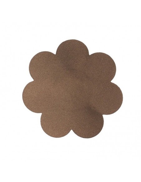 BYE BRA BODY CINTA 5M X 65 CM 3 PARES DE PEZONERAS MARRON OSCURO