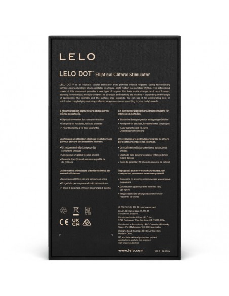 LELO DOT ESTIMULADOR DE CLiTORIS AQUA