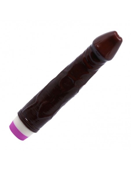 WAVES OF PLEASURE VIBRADOR REALiSTICO MARRON 23 CM