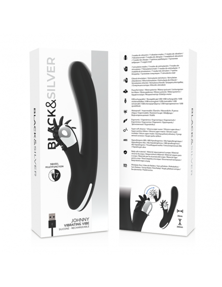 BLACKSILVER BUNNY JOHNNY VIBRATING VIBE
