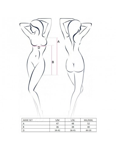 PASSION WOMAN AKKIE SET DISFRAZ ENFERMERA S M