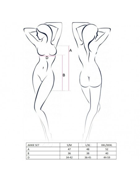 PASSION WOMAN AKKIE SET DISFRAZ ENFERMERA S M