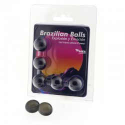 TALOKA BRAZILIAN BALLS GEL EXCITANTE EFECTO POWER 5 BOLAS