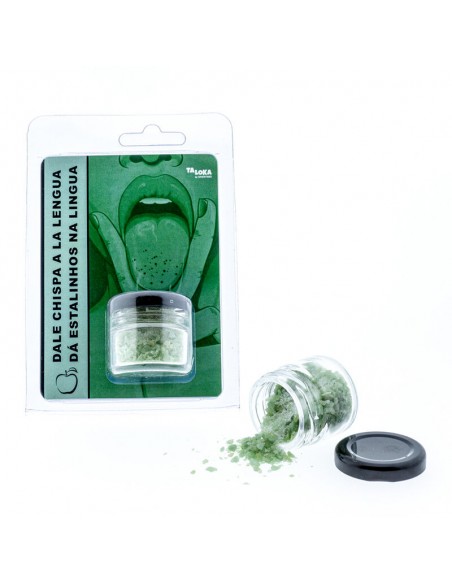 TALOKA DALE CHISPA A LA LENGUA BESOS MaGICOS MANZANA VERDE