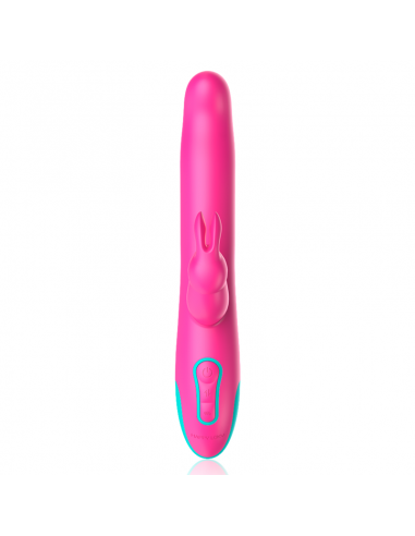 HAPPY LOKY PLUTO RABBIT VIBRATOR ROTATOR COMPATIBLE CON WATCHME WIRELESS TECHNOLOGY