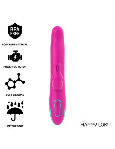 HAPPY LOKY PLUTO RABBIT VIBRATOR ROTATOR COMPATIBLE CON WATCHME WIRELESS TECHNOLOGY HAPPY LOKY PLUTO RABBIT VIBRATOR ROTATOR COMPATIBLE CON WATCHME WIRELESS TECHNOLOGY