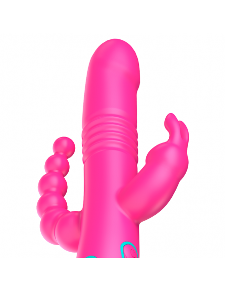 HAPPY LOKY DONALD TRIPLE ESTIMULACIoN ANAL PUNTO G CLiTORIS COMPATIBLE CON WATCHME WIRELESS TECHNOLOGY