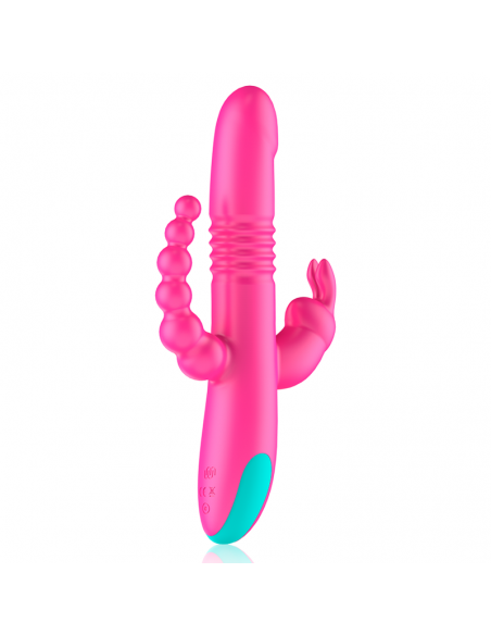 HAPPY LOKY DONALD TRIPLE ESTIMULACIoN ANAL PUNTO G CLiTORIS COMPATIBLE CON WATCHME WIRELESS TECHNOLOGY