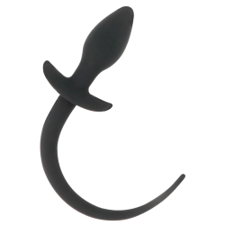 DARKNESS PLUG ANAL 28CM SILICONA NEGRO 2