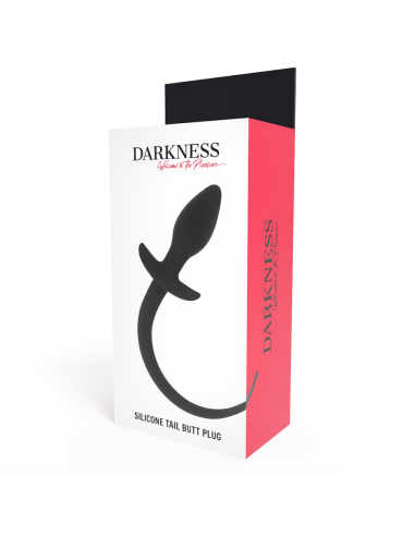 DARKNESS PLUG ANAL 28CM SILICONA NEGRO