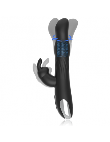 BRILLY GLAM MOEBIUS RABBIT VIBRATOR ROTATOR COMPATIBLE CON WATCHME WIRELESS TECHNOLOGY