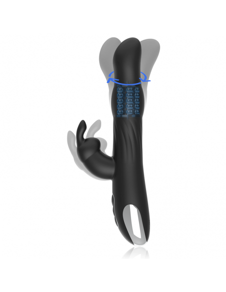 BRILLY GLAM MOEBIUS RABBIT VIBRATOR ROTATOR COMPATIBLE CON WATCHME WIRELESS TECHNOLOGY