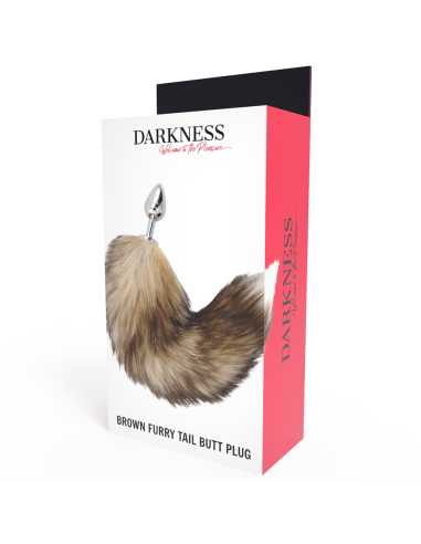 DARKNESS PLUG ANAL PLATA CON COLA
