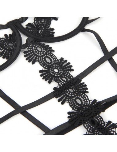 SUBBLIME TEDDY DE ENCAJES Y TIRANTAS L XL
