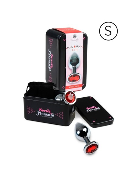 SECRETPLAY ANAL PLUG ROJO S