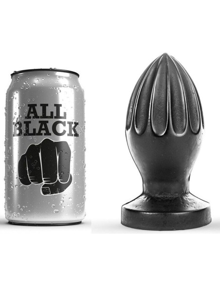 ALL BLACK PLUG ANAL 12CM