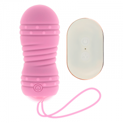 OHMAMA HUEVO CONTROL REMOTO 7 MODOS ROTACION ROSA 2