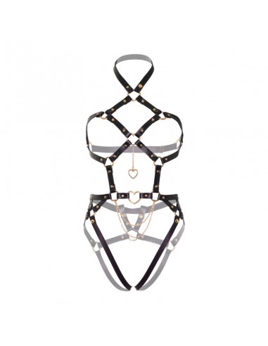 LEG AVENUE TEDDY ARNeS CON ARO DE CORAZoN