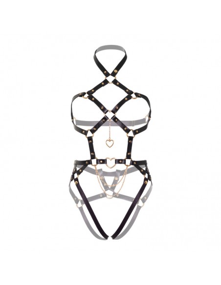 LEG AVENUE TEDDY ARNeS CON ARO DE CORAZoN