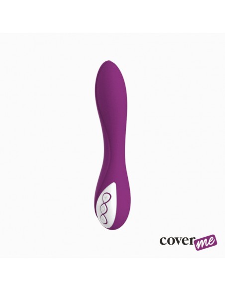 COVERME ELSIE VIBRADOR RECARGABLE 10 VELOCIDADES FLEXIBLE Y SUMERGIBLE