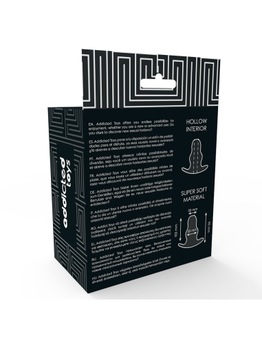 ADDICTED DILATADOR ANAL MEDIANO 11 CM TRANSPARENTE