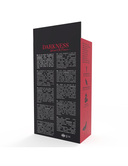DARKNESS PLUG ANAL SILICONA CON COLA BLANCA