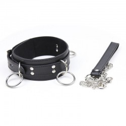 OHMAMA FETISH COLLAR SUMISION CON 3 ANILLAS 2