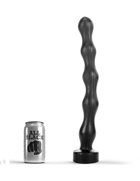 ALL BLACK ANAL BEADS 415CM