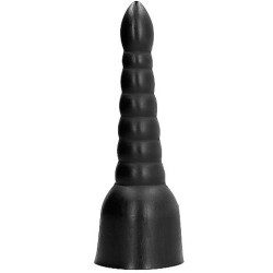 ALL BLACK DILDO 34CM 2