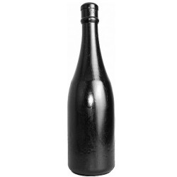 ALL BLACK ANAL BOTTLE 345CM 2