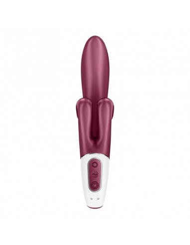 SATISFYER TOUCH ME VIBRADOR RABBIT ROJO