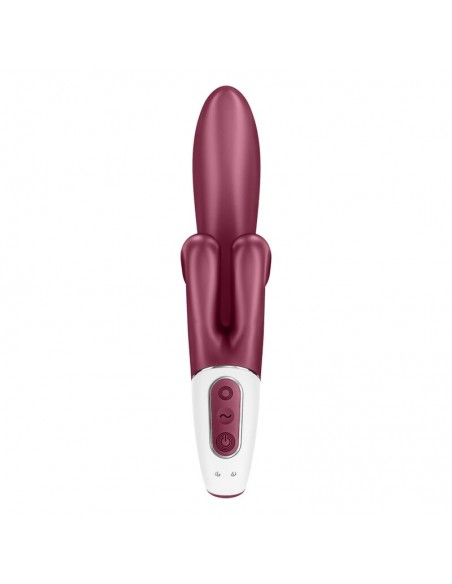 SATISFYER TOUCH ME VIBRADOR RABBIT ROJO