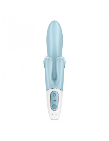 SATISFYER TOUCH ME VIBRADOR RABBIT AZUL
