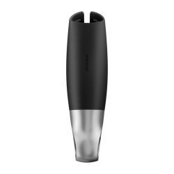 SATISFYER POWER MASTURBATOR NEGRO Y PLATA 2
